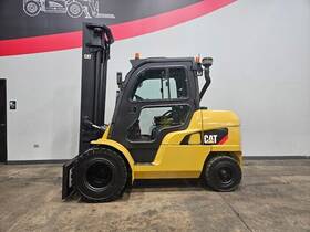 Dp50cn1 2020 Caterpillar 11 000lb 2 Stage Pneumatic Diesel Forklift Stk 15271