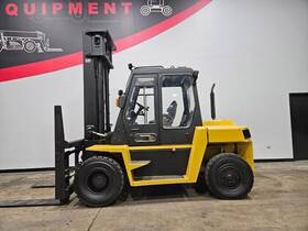 15220 Dp70k 2004 Caterpillar 15 500lb 2 Stage Dual Pneumatic Diesel Forklift Stk