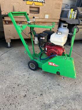 Ds-18-13hp Edco Walk Behind Concrete Saw Engine Honda Gx390 Hilti Husqvarna Echo