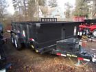 Dt-7x12-12lx Dt 7x12br7sir Big Tex Dump Trailer Backhoe Not Included By Lb