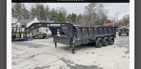 Dtg8316073-36 7 X 16 21k Gvwr Scissor Hoist Gooseneck Hydraulic Dump Equipment Trailer 36 Inch