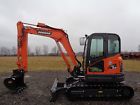 Dx63-3 Doosan 2017 Excavator Cab-heat-air