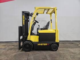 14680 E60xn 2014 Hyster 3 Stage 6000lb Cushion Electric Forklift Stk