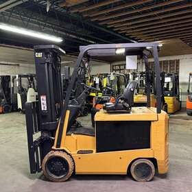 Ec30ln2 2016 Cat 6500lbs Used Electric Forklift With Sideshift 9656 Hours