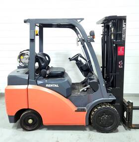 Efg25c 2020 Tailiift 5000 Lb Lpg Forklift 5 000 Triple Side Shift