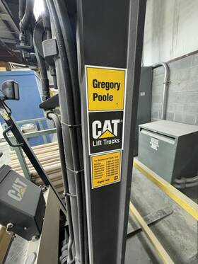 Wp18t-36 Ep18t-36 Caterpillar 3500lb Electric Forklift Side Shift And Triple Mast 36v With C