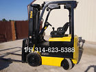 Erc045vgn36tf08 Yale Electric Lb Forklift Fork Lift With Charger Stick