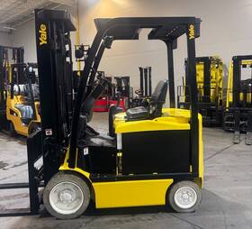 Erc050vgn 2021 Yale 5000 Lb 36 Volt Electric Cushion Forklift 662 Hours