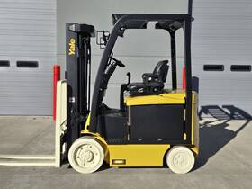 Erc050vgn36te083 2019 Yale Electric 3 Stage Mast 5000 Lb Cushion Tire Forklift