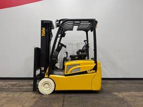 Erp035 2020 Yale 3 Stage 500lb Cushion Electric Forklift Stk 15927