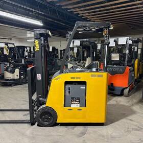 Esc030ad Esc30ad 2019 Yale 3000lbs Used Forklift Triple Mast Sideshift 4238 Hours