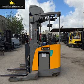Etr235 2020 Jungheinrich 3 500 Lbs Electric Reach Stand-up 36v Forklift