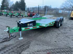 Ez-1480 2020 Pratt 14ft T/a Ez Ramp Utility Equipment Hyd Tilt Trailer Bidadoo