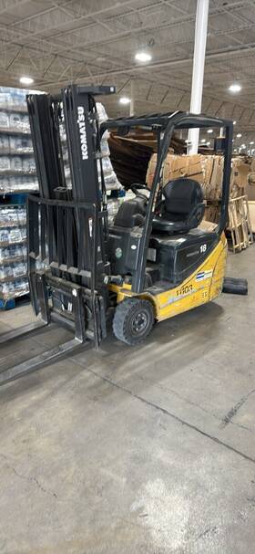 Fb18mu-12 2014 Komatsu Electric Forklift