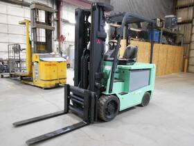 Fbc30ln2 2021 Mitsubishi Mdl 6 000# 6000# Cushion Tired 36 V Electric Forklift
