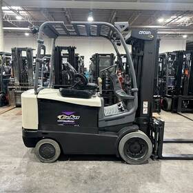 Fc5245-60 2022 Crown 6000lb Used Forklift Triple Mast Sideshift 3184 Hours