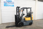 Fcg18-4l Tcm Cushion Tire Forklift Triple Sideshift Lpg Hrs