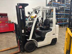 Fcg25l-a1 2014 Tcm Propane Forklift -same As Nissan - Nice Unit We Can Ship