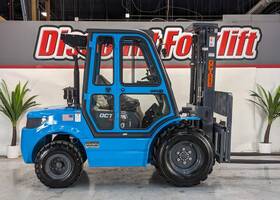 Fd35rt2 Octane 8 000 Lb Rough Terrain Straight Mast Forklift #4184