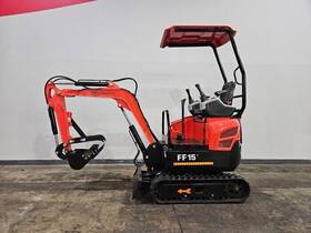 14873 Ff-15 2024 Industrial 1.25 Ton Track Gasoline Bucket Mini Excavator Stk