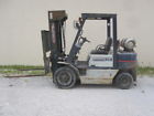 Fg225t-11 Komatsu Forklift Three Stage Mast With Side Shift