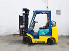 Fg25st-12 Komatsu Shop Forklift Dual Fuel Lbs Lift Hrs