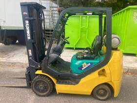 Fg25st-14 2007 Komatsu 5 000 Lbs Warehouse Industrial Forklift Lift Will Deliver