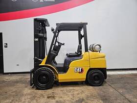 16082 Fg33n 2012 Mitsubishi 6 500 Lb 3 Stage Pneumatic Lpg Forklift Stk