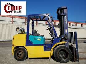 Fg40zt-7 Komatsu 8 000 Lb Lift Capacity Pneumatic Tire 4 Side Shift