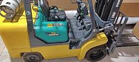 Fg45st-8 Komatsu Forklift 10000 Lbs Tiple Mast