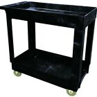 Fg9t6600bla Rubbermaid Shelf Utility Cart Cm Casters 086876175080