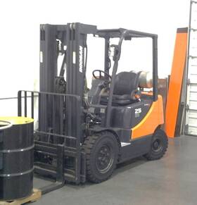Fga08179005682 Forklift - 2016 Doosan D25g Only 200 Hours Top Condition