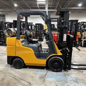 Fgc30n 2019 Mitsubishi 6000lb Used Forklift Sideshift Fork Positioner 4740 Hours