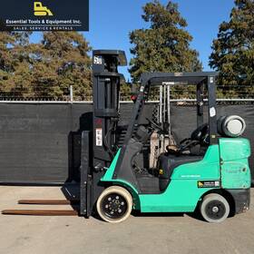 Fgc33n 2021 Mitsubishi 6 500 Lp 3-stage Cushion Forklift- 8 838 Hrs