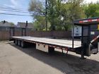 Fh-3-12k-35d Kaufman Lowboy Single Drop Decktrailer Great Condition