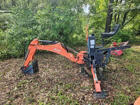 8ftdig Fh-bh8 Farmer Helper Tractor Backhoe 3-pt Self Contained Pto Powered