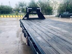 Fhzgn-40 2025 Horizon Fhzgn-40ft Mr10k T/a Flat Bed Gooseneck Transport Trailer Bidadoo