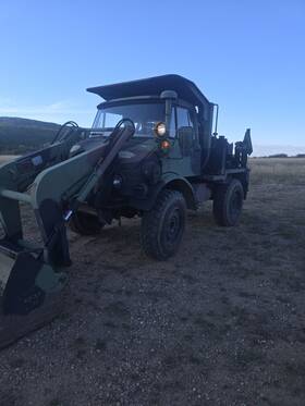 Flu419 Freightliner Backhoe Loader