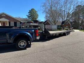 Fmax312 2020 Diamond C 40ft Gooseneck Flatbed Trailer With A 12 Hydraulic Dovetail Ramp