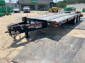 Ft-40-2 2024 Felling Lp 20ft 5ft Low Profile Deck-over Equipment Trailer Bidadoo