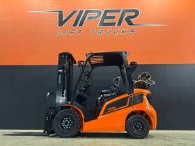 Fy20f 2025 Viper Orange 4 000lb 3 Stage Solid Pneumatic Lpg Forklift