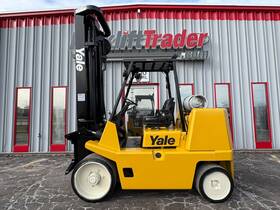 Gc155cangbe126 Low Hour Yale Gc155ca Cushion Tire 15500lb Forklift With Monotrol Pedal