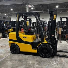 Gdp060vx 2019 Yale 6000lbs Used Forklift Triple Mast Sideshift Fork Positioner
