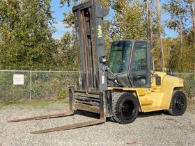 Gdp280 2008 Yale 28 000 Lbs Forklift Lift Truck Cab A/c Cummins Hyd F/p Bidadoo