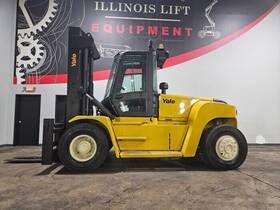 Gdp300 2018 Yale 2 Stage 30000lb Dual Pnuemaitc Diesel Forklift Stk 13574