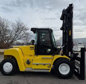 Gdp360ec 2018 Yale 36000 Lb 2 Stage Mast Forklift Enclosed Heated Cab 2792 Hours