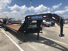 Gf102-32t12-mpd Load Trail Ton Flat Bed Deck Over Heavy Equip Dual