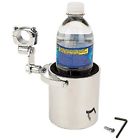 Gfcuphldr Used Diamond Plate Chrome Motorcycle Cup Holder 024409940286