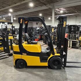 Glc050lx 2020 Yale 5000lb Used Forklift Triple Mast Sideshift 5036hrs