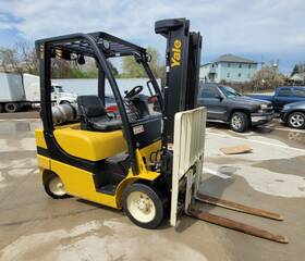 Glc050lx2neae087 2021 Yale 3 Stage Mast Forklifts 5000 Lbs